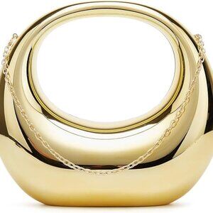 Lovers and friends Edie bag clutch handbag gold metallic